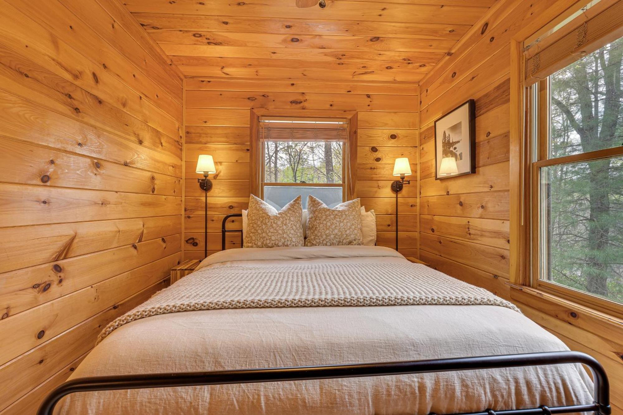 Cozy Cabin In Private Location With Hot Tub And Grill! Blue Ridge Esterno foto